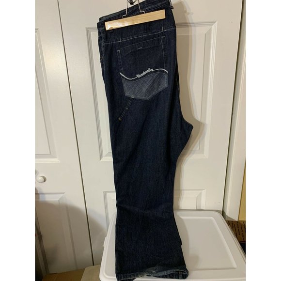 Akademiks Men's Jeans, Sz 44 Rescue Squad‎ Blue Distressed - Picture 6 of 12